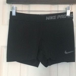 Nike pro dri-fit spandex shorts size small